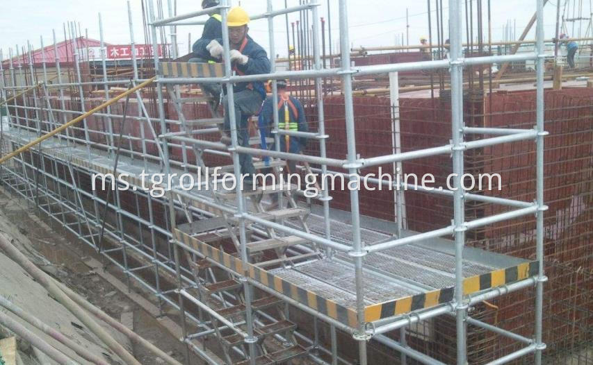 Scaffolding Walk Board Machine